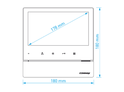 COMMAX CDV-70HM2 bílý videotelefon