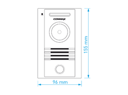 COMMAX DRC-40K dveřní kamerová stanice