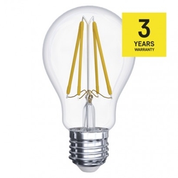 LED žárovka Filament A60 A++ 8W E27 neutrální bílá