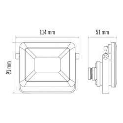 LED reflektor ILIO, 10W