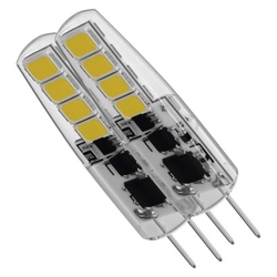 LED žárovka Classic JC / G4 / 1,9 W (21 W) / 200 lm / teplá bílá