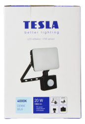 Tesla - LED reflektor se senzorem 20W, 1800lm, 230V, 4000K, Ra 80, 110st