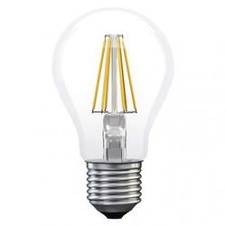 LED žárovka Filament A60 A++ 8W E27 neutrální bílá