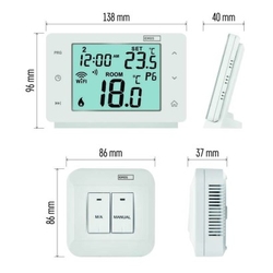 GoSmart Bezdrátový pokojový termostat P56211 s wifi