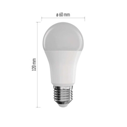 Chytrá LED žárovka GoSmart A60 / E27 / 9 W (60 W) / 806 lm / RGB / stmívatelná / Wi-Fi