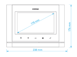 COMMAX CDV-70MD videotelefon