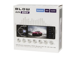 Autorádio BLOW AVH 8984 9+ parkovací kamera BVS-54, 1 DIN,Bluetooth, MP5, USB, SD, FM, AUX, RDS