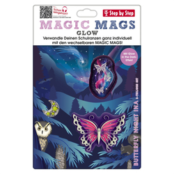 Doplňková sada obrázků MAGIC MAGS Buttefly Night Ina k aktovkám GRADE, SPACE, CLOUD, 2IN1 a KID