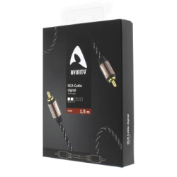 Avinity CL 2* audio kabel cinch vidlice-vidlice, digital, 1,5 m, kovové konektory