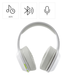 Hama Bluetooth sluchátka Spirit Calypso II, uzavřená, bílá