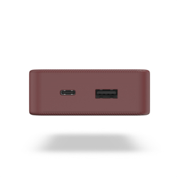 Hama Colour 20, powerbanka 20000 mAh, 3 A, výstup: USB-C, USB-A, červená