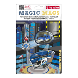 Doplňková sada obrázků MAGIC MAGS Helicopter Sam k aktovkám GRADE, SPACE, CLOUD, 2IN1 a KID