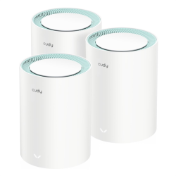 Cudy AC1200 Wi-Fi Mesh systém Gigabit, set 3 ks (M1300(3-Pack))