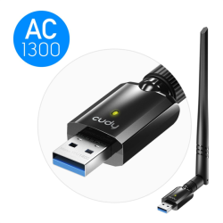 Cudy AC1300 Wi-Fi USB 3.0 síťová karta, ext. anténa (WU1400)