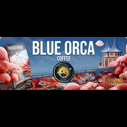 Blue Orca Fusion Honduras Fazenda Paradiso, zrnková káva, 1 kg, Arabica/Robusta (75/25 %)