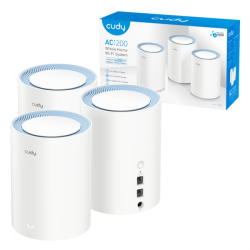 Cudy AC1200 Wi-Fi Mesh systém, set 3 ks (M1200(3-Pack))