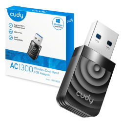 Cudy AC1300 Wi-Fi USB 3.0 síťová karta (WU1300S)