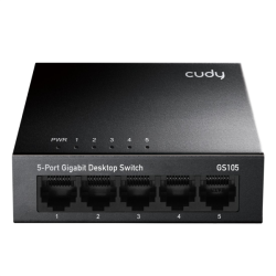 Cudy switch 5portový Gigabit, kovový (GS105)