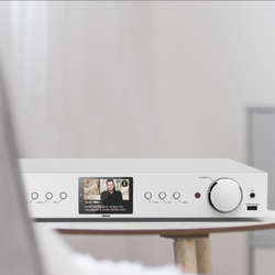 Hama digitální a internetové rádio DIT2105SBTX, Hi-Fi tuner, DAB+/FM/BT RX-TX, App, stříbrné