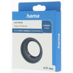 Hama sluneční clona ST pro standardní objektivy, skládací, průměr 67 mm