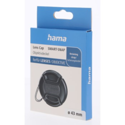 Hama krytka objektivu Smart-Snap, 43 mm