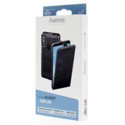 Hama Smart Case Flap Case for Huawei P20 Lite, black