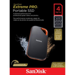 SanDisk SSD Extreme Pro Portable 2000 MB/s 4TB