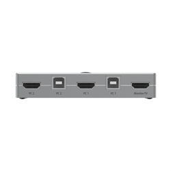 Hama KVM přepínač pro 2 PC na 1 monitor, 3xUSB, 1xHDMI, včetně kabelů