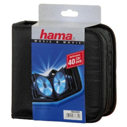 Hama pouzdro CD Wallet Nylon 40, barva černá