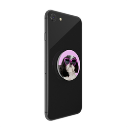 PopSockets PopTop Gen.2, Sassy Shih Tzu, shih tzu se slunečními brýlemi, výměnný vršek